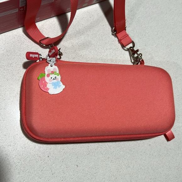 Nintendo Switch Lite Coral Handheld Console - Picture 4 of 12